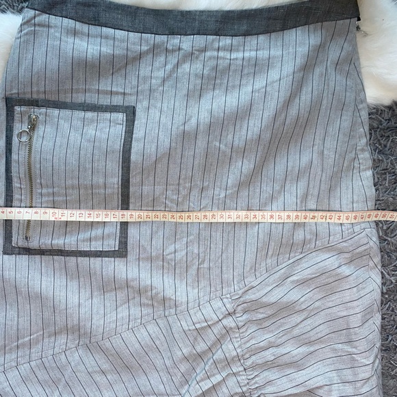 Lener Corder Linen Skirt - Picture 7 of 8